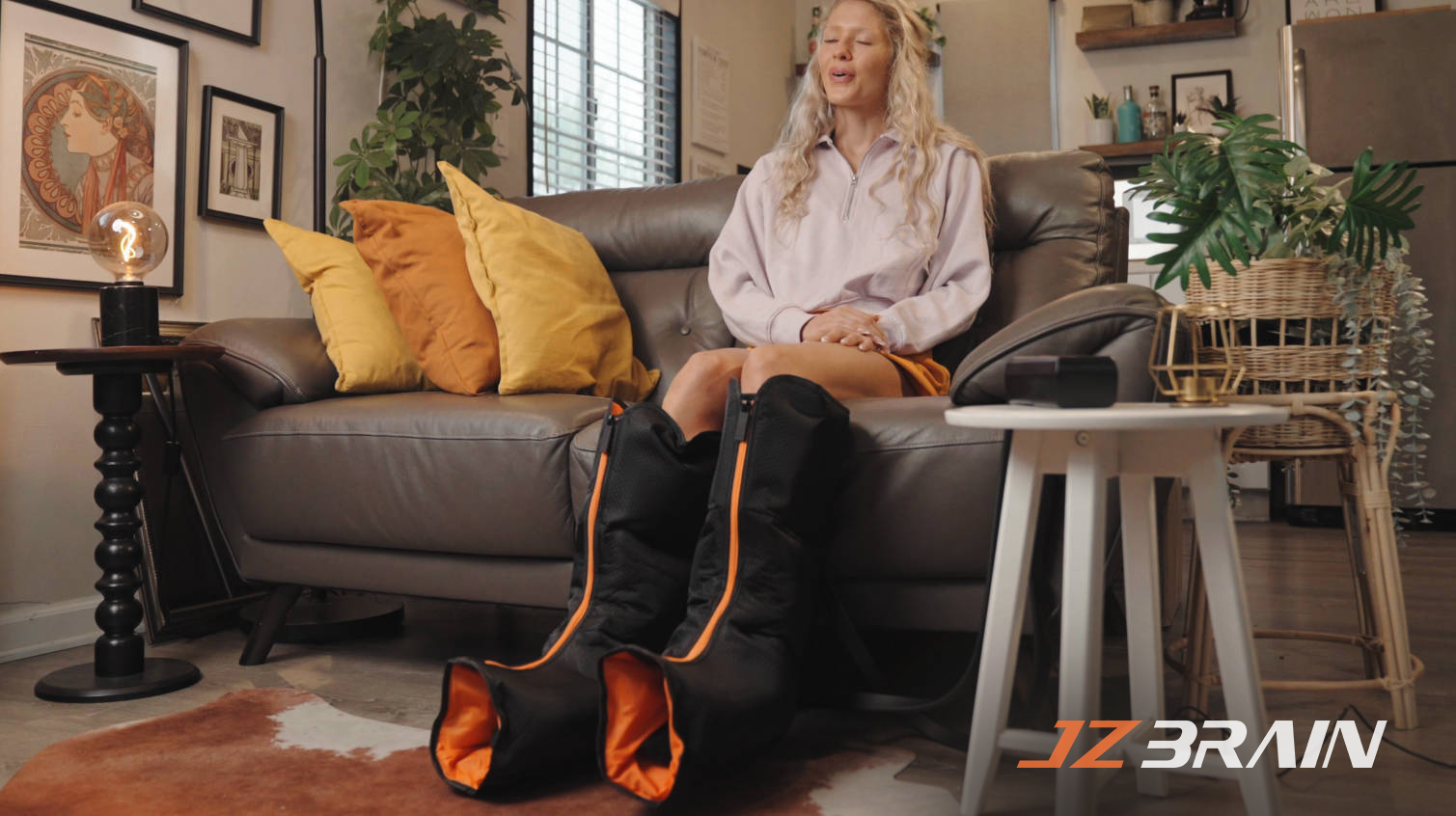 Amazon.com: JZBRAIN Leg Massager with Heat and Compression : Foot